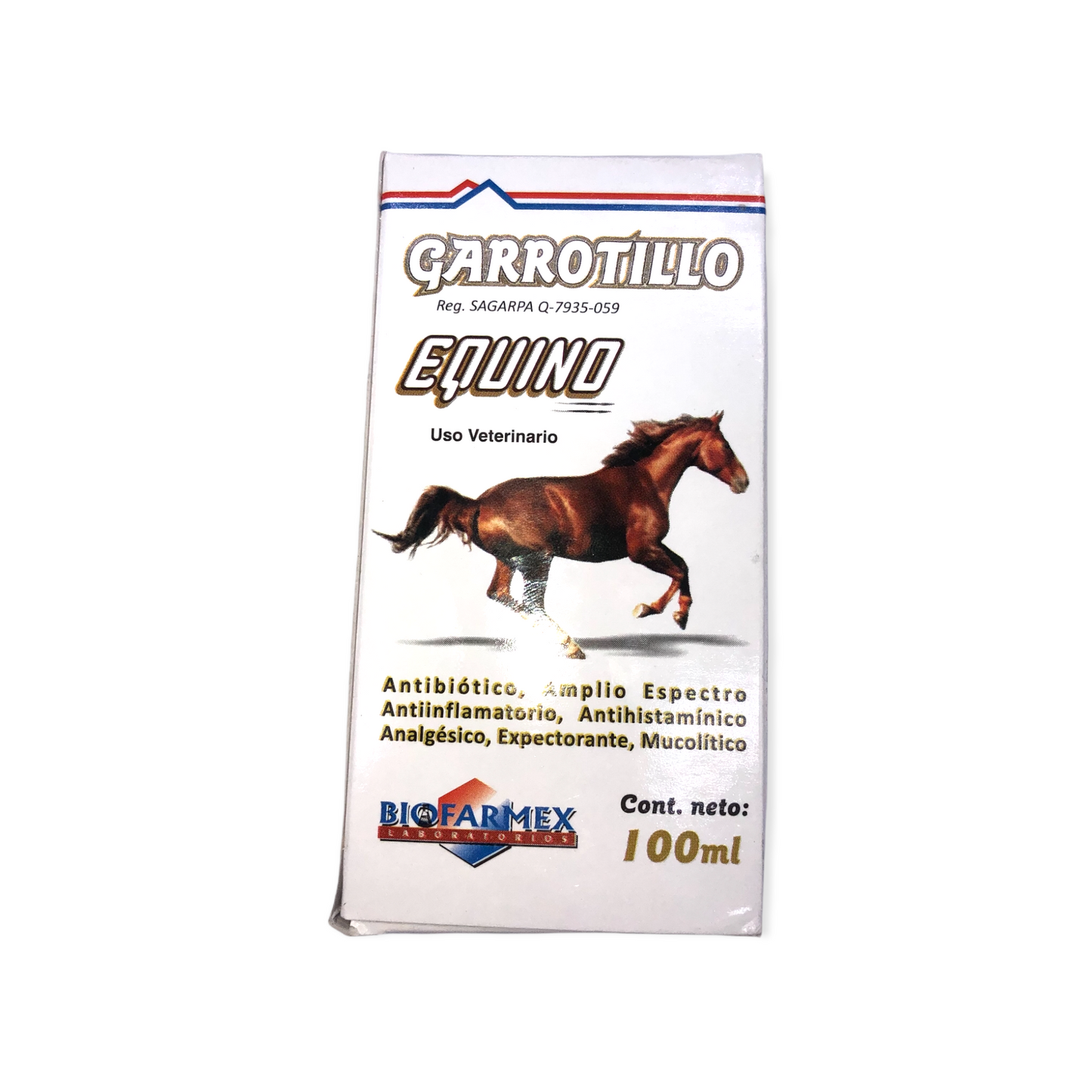Garrotillo Equino 100ML