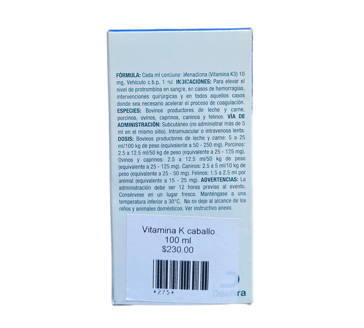 Vitamina K 100 Ml