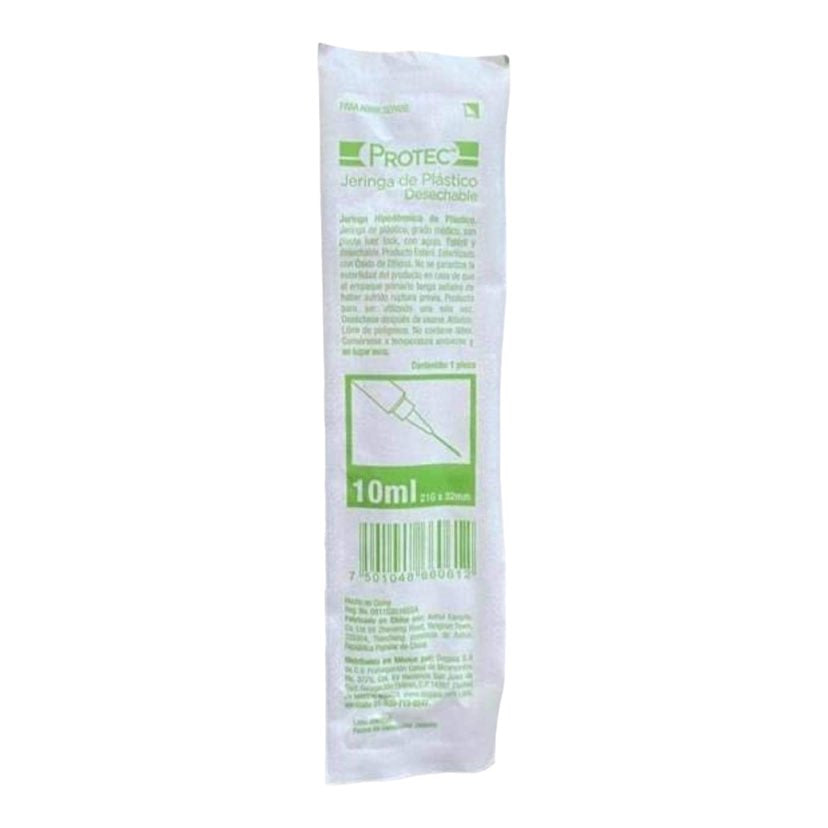 JERINGA PROTEC 10ML 21G X 32MM 1 PIEZA