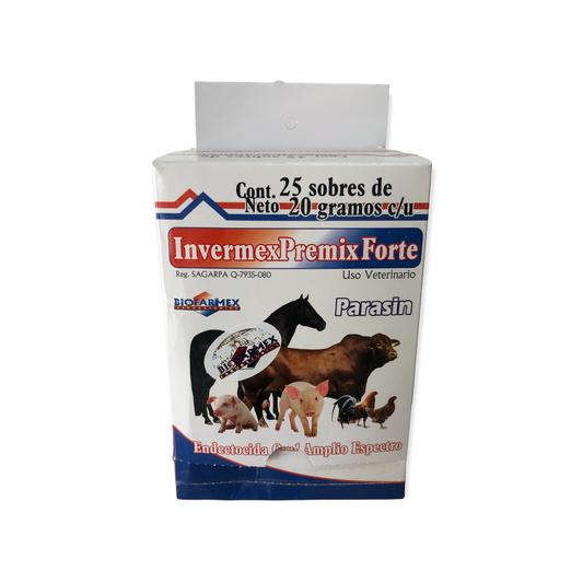 InvermexPremix Forte 25 sobres 20GR C/U