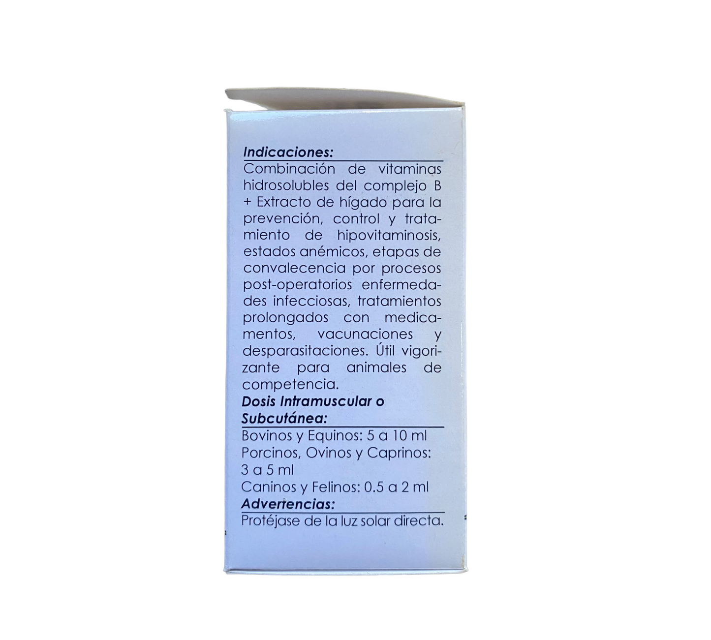 Complejo B Con Extracto De Higado 100 ML