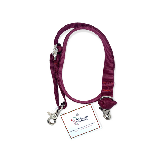Bajador Ajustable Nylon Guinda 1''